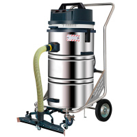 Однофазный компактный промышленный пылесос для сухой и влажной уборки WX-3078B