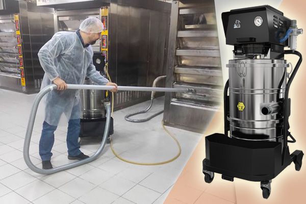 Промышленные пылесосы для уборки муки