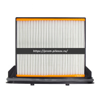 ROCKSTAR HMF100 фильтр для пылесоса Bosch, Starmix, Metabo, Hitachi, Kress, Milwaukee, синтетический. Made in Germany, FKP 4800M (416069) 459257