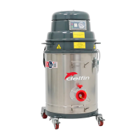 Промышленный пылесос Delfin MTL301 1/2D - купить