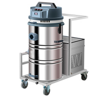 Аккумуляторный промышленный пылесос WD-80