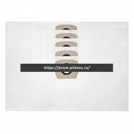 ROCKSTAR R1(5) синтетические мешки для пылесоса BOSCH GAS 20, MAKITA VC 2512, Vacmaster, 5 шт