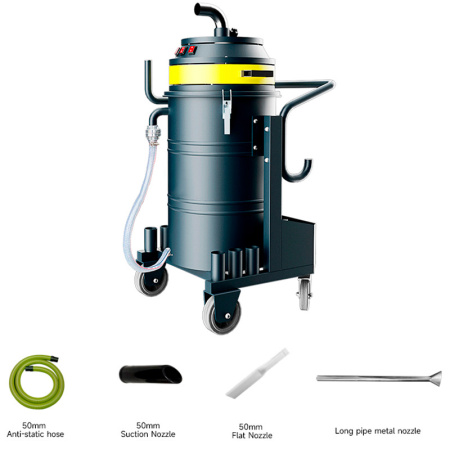 Однофазный промышленный пылесос для масла и стружки OIL1236SP