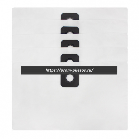 ROCKSTAR R41-SV(5) мешки для профессионального пылесоса СПЕЦ ПС-1400, Einhell TC-VC 1812 S, DEKO DKVC-1400-15P/S, 5 шт