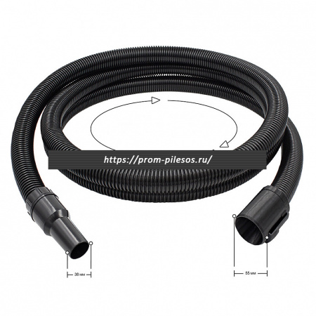 ROCKSTAR TTKA3008(3) шланг 3 м для пылесоса Karcher WD 2, WD 3, WD 6, WD 5, WD 4, наконечник 35 мм