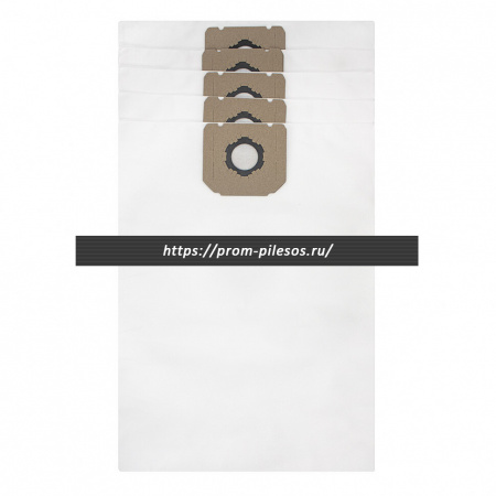 ROCKSTAR R8(5) одноразовые мешки для пылесоса HILTI VC20, VC 40, под переходник, 5 шт