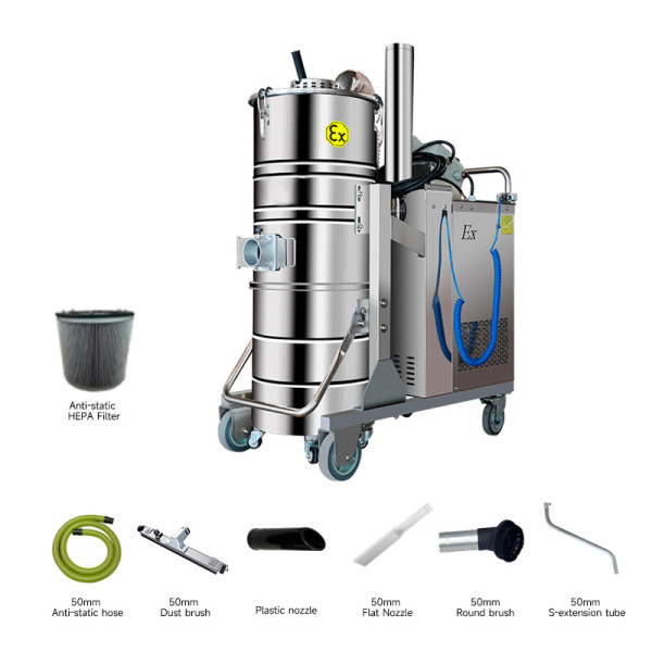 Взрывозащищённые промышленные пылесосы WEX-SS